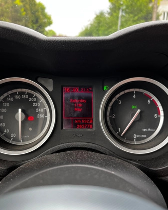 Alfa Romeo 159 cena 18000 przebieg: 263773, rok produkcji 2007 z Wrocław małe 172